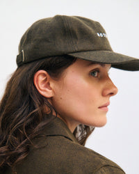 Flanell Floppy Cap - Braun
