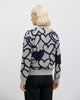Affection Strick Sweatshirt Recycelte Wolle - Hellgrau