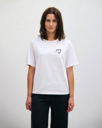 Affection T-Shirt Bio Baumwolle - Weiß