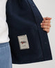 Schwere Moleskin Jacke Bio Baumwolle - Blau