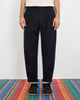 Everyday Flanell Hose Bio Baumwolle - Schwarz