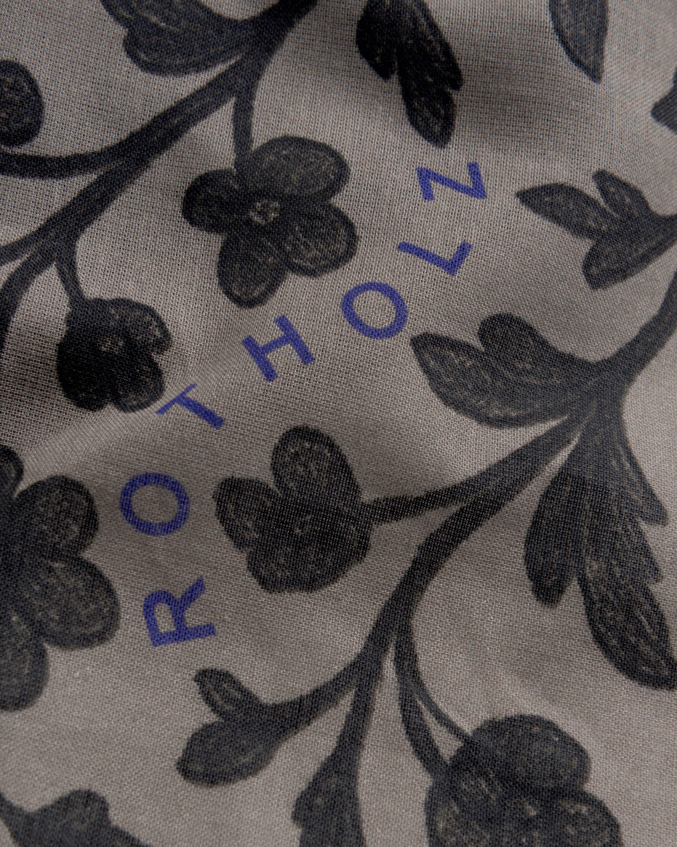 Bandana Organic Cotton - Floral Beige FW26