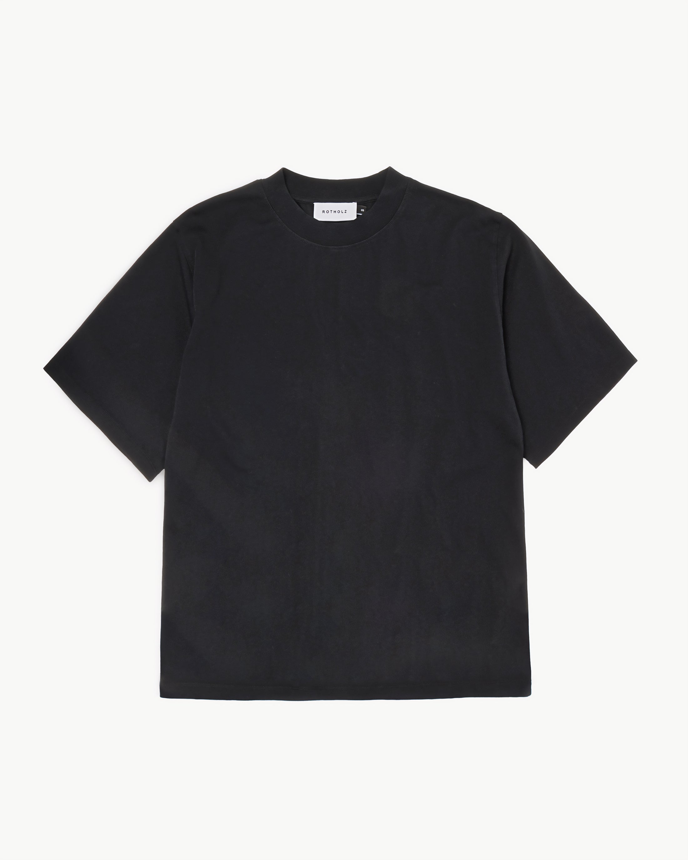 Big Collar T-Shirt - Black
