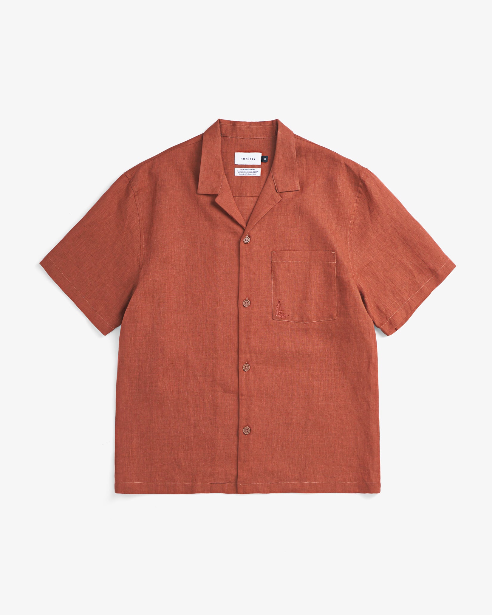 Bowling Shirt Organic Cotton - Red