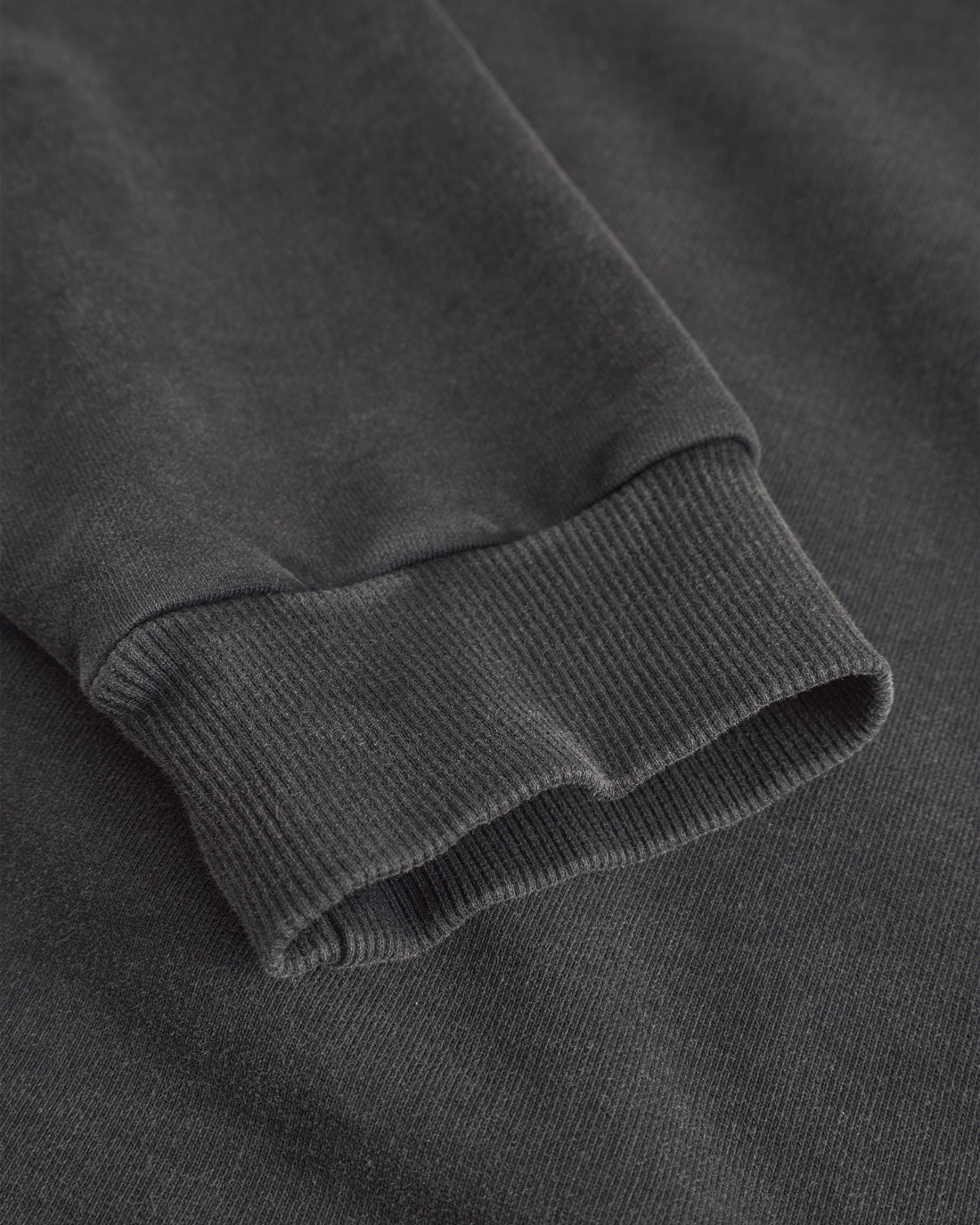 Logo Hoodie Organic Cotton - Washed Black