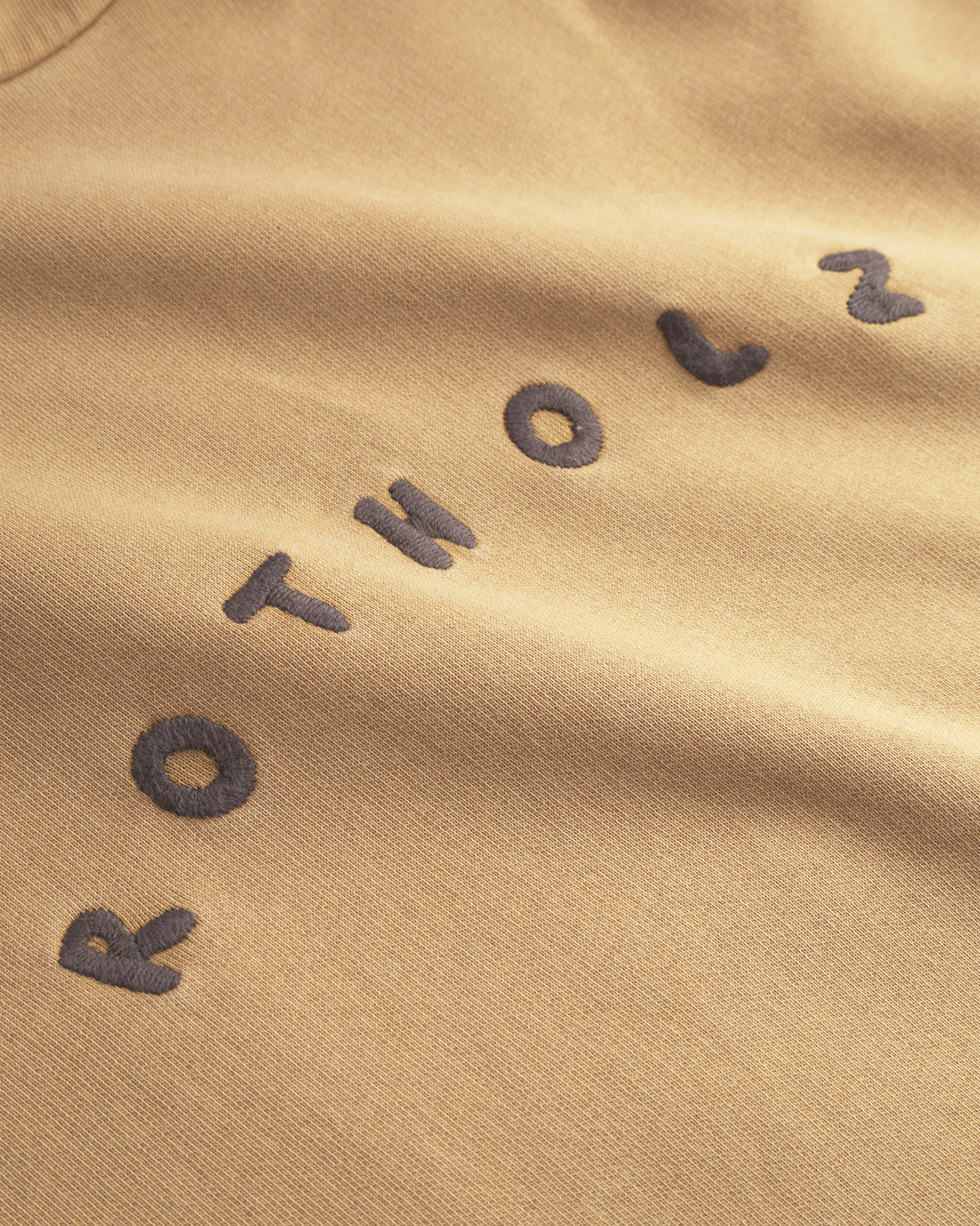Logo Hoodie Organic Cotton - Mustard Yellow