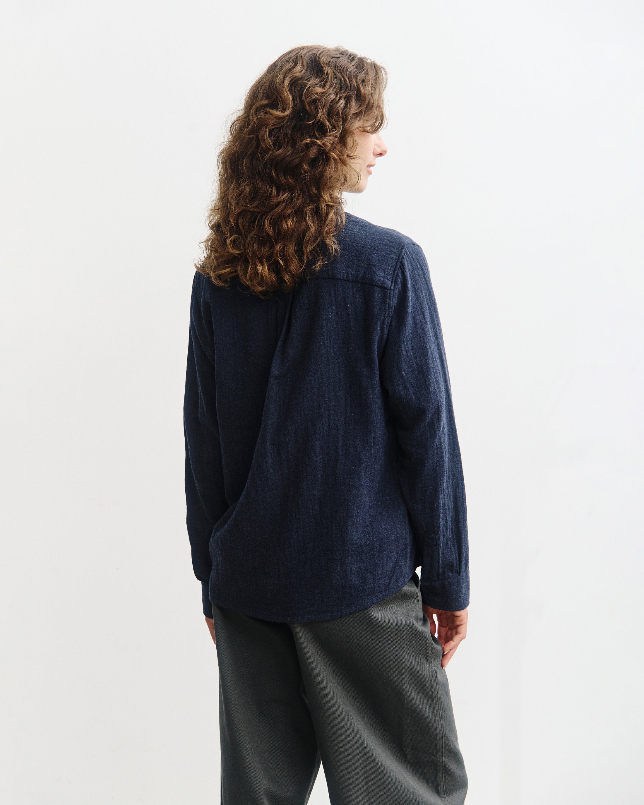 Button-Down Shirt Organic Cotton - Blue