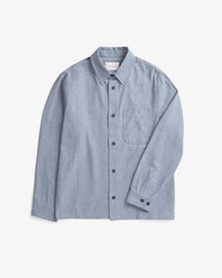 Hemd Bio Baumwolle - Denim Blau