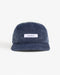 Cord 5-Panel Cap Bio Baumwolle - Blau