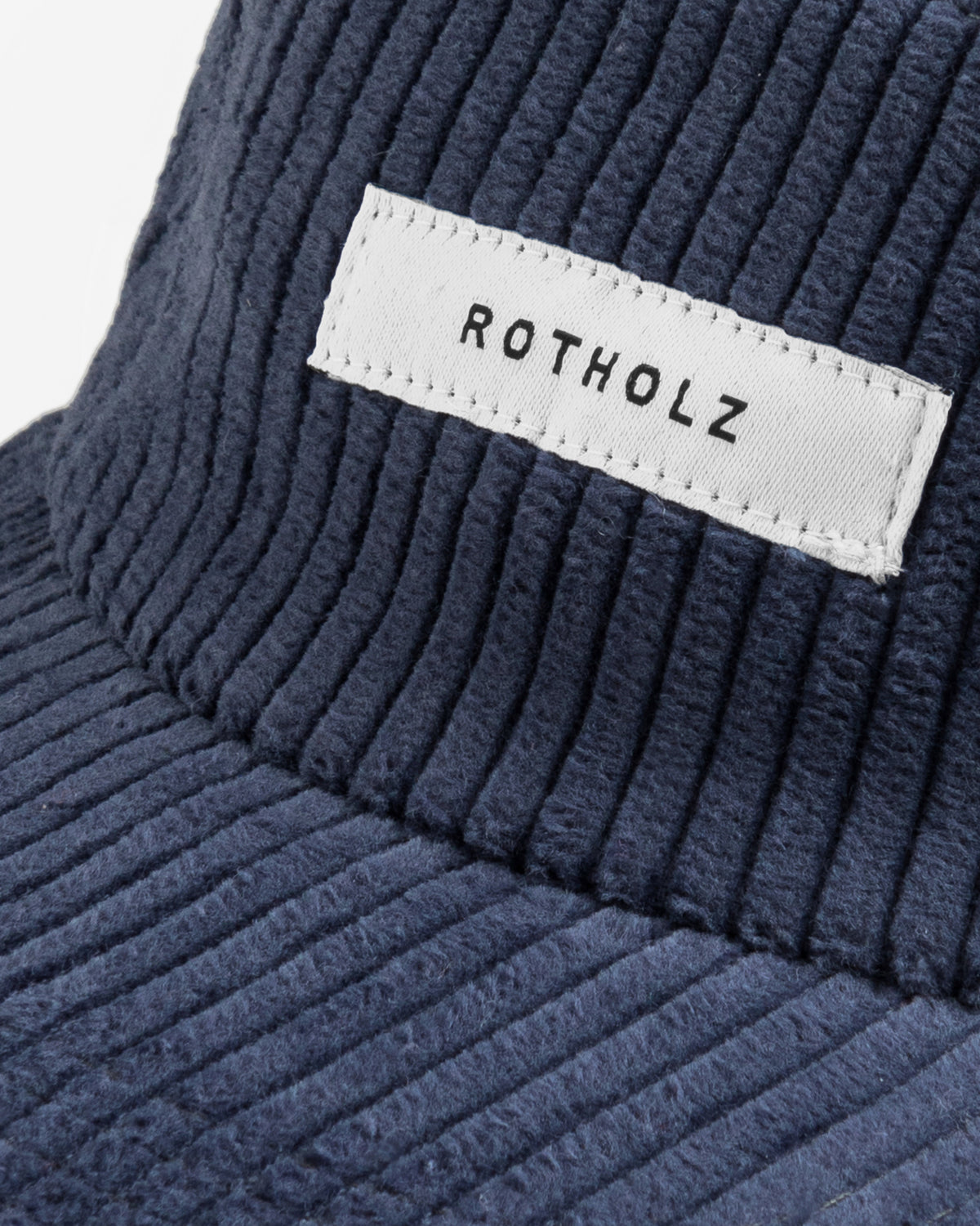 Corduroy 5-Panel Cap Organic Cotton - Blue