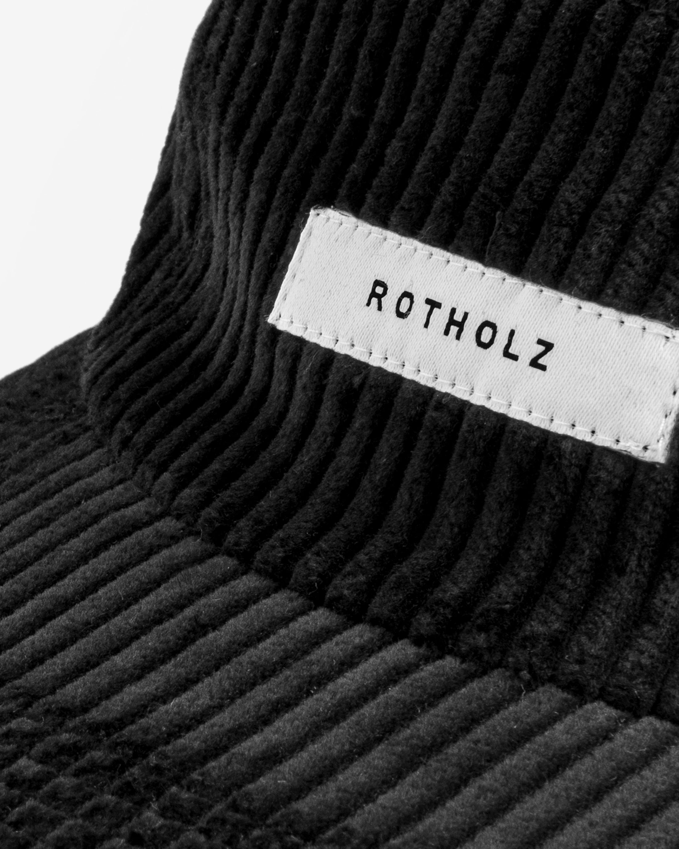 Cord 5-Panel Cap Organic Cotton - Black
