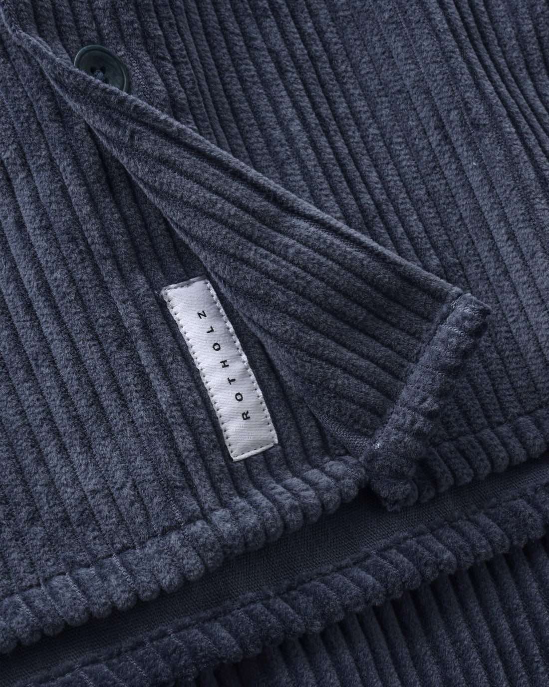 Corduroy Shirt Organic Cotton - Blue