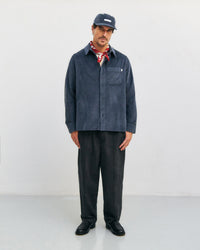 Cord Hemd Bio Baumwolle - Blau