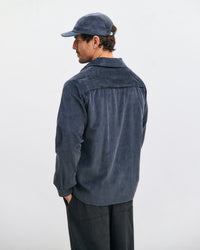 Cord Hemd Bio Baumwolle - Blau