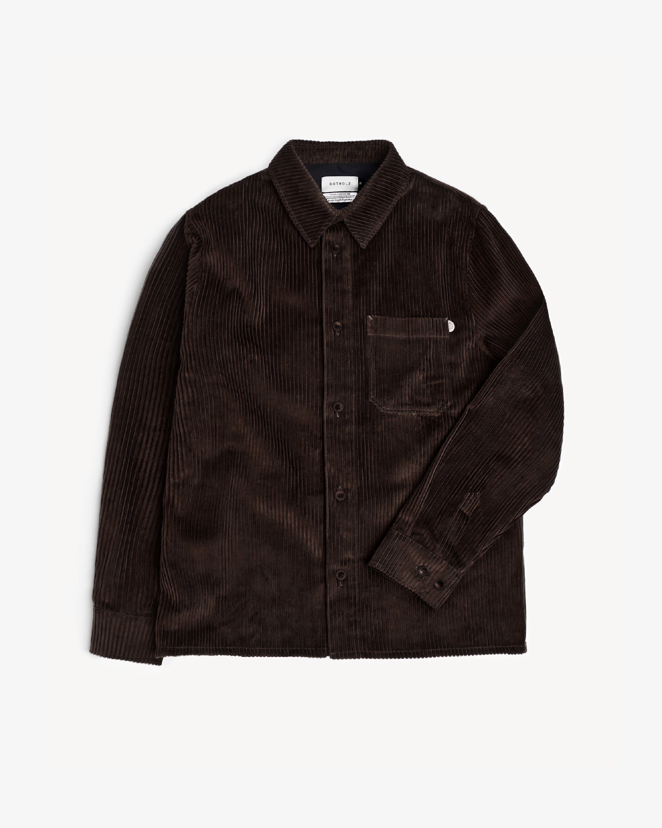 Corduroy Shirt Organic Cotton - Brown