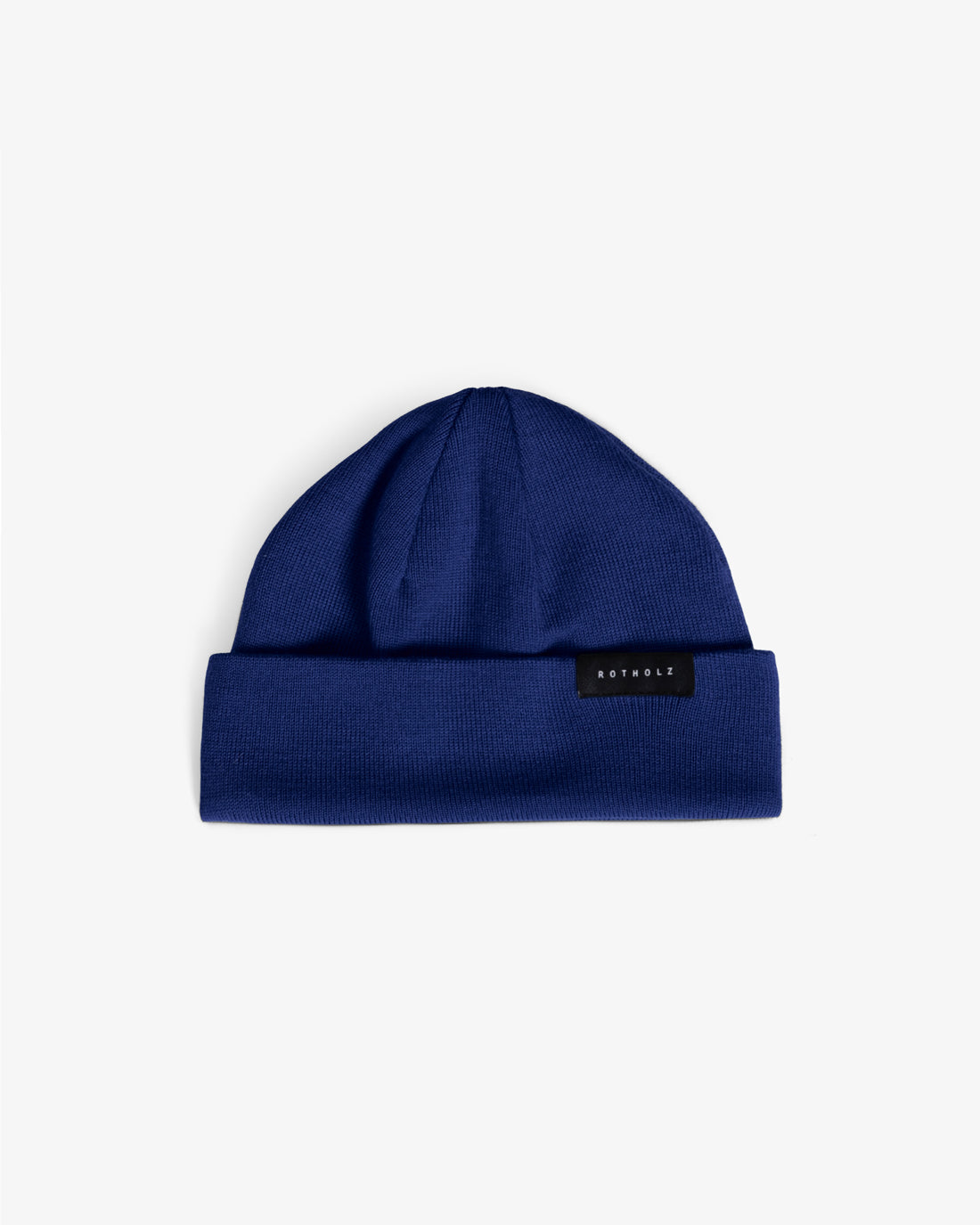 Short Merino Wool Beanie - Royal Blue
