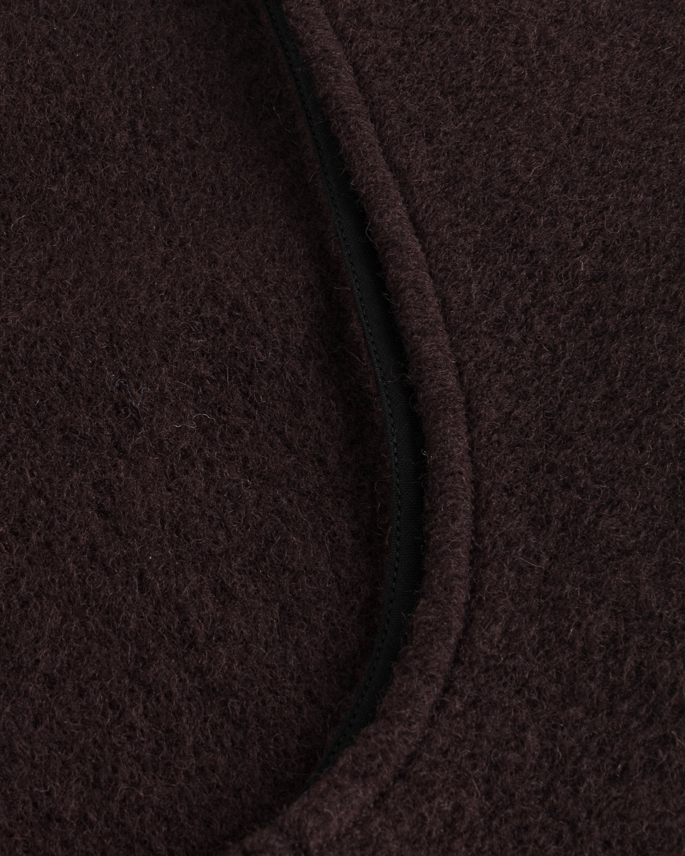 Cropped Vest Organic Wool - Brown