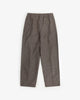 Weite Bundfaltenhose Bio Baumwolle - Canvas Braun