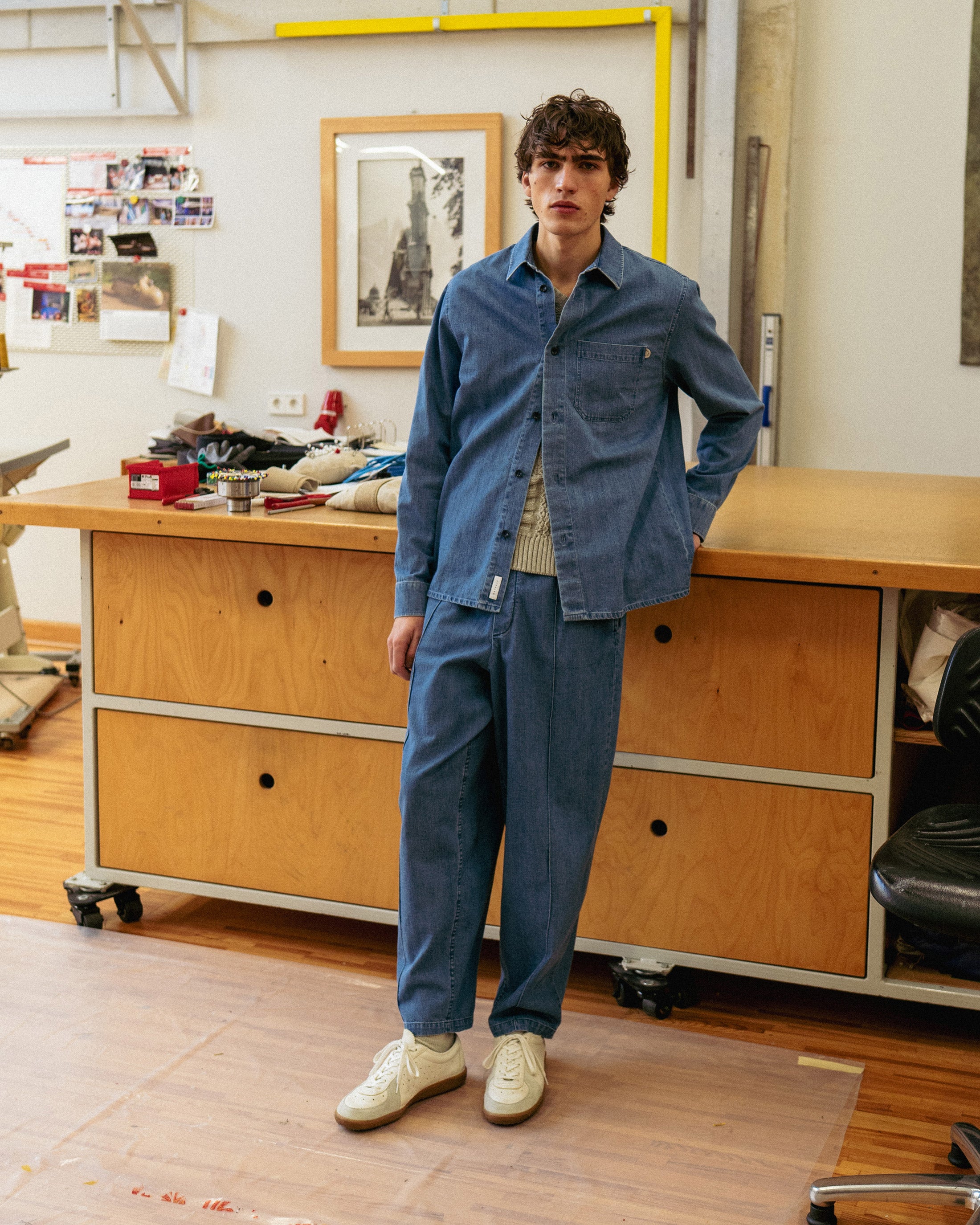 Casual Shirt - Blue Denim FW26