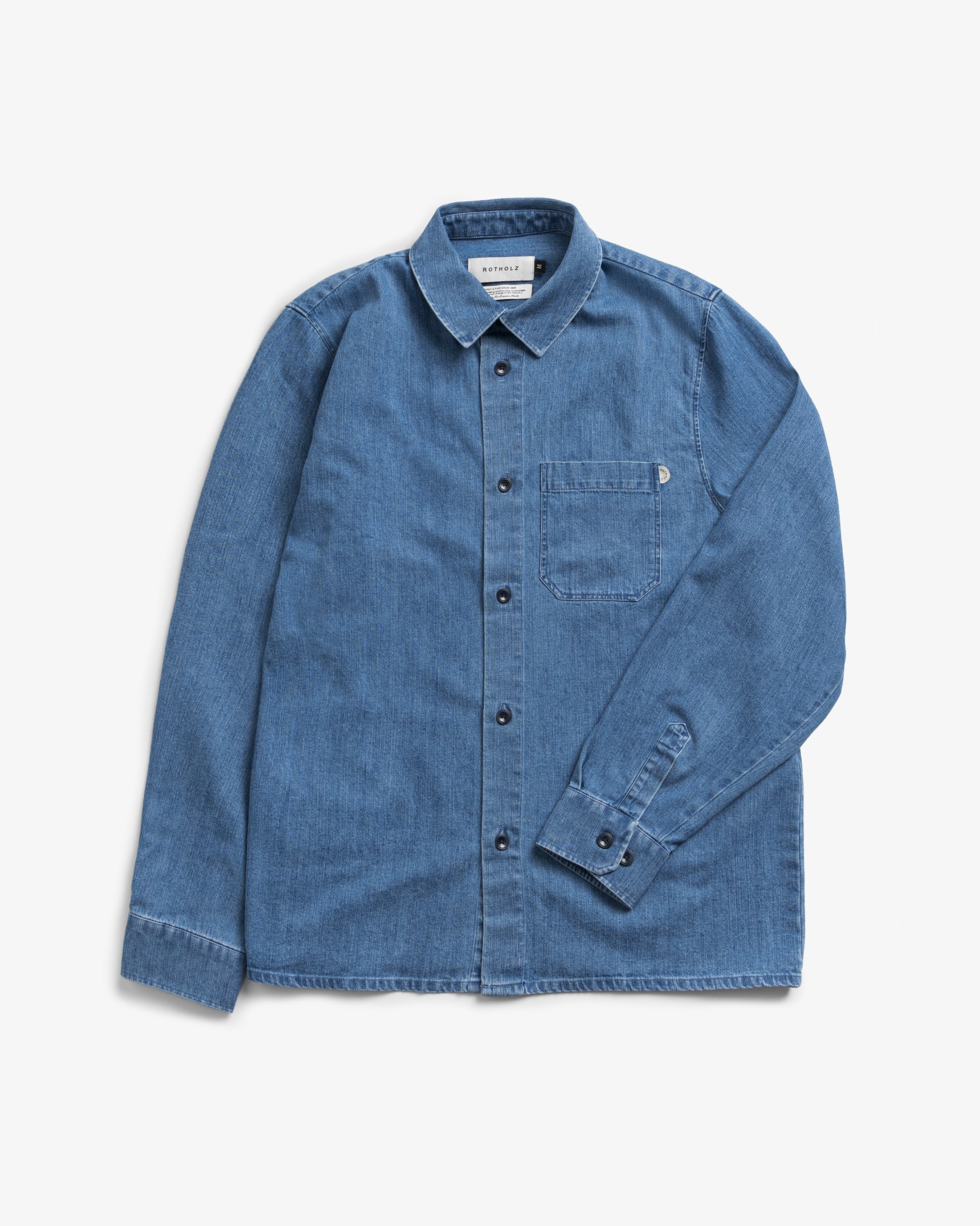 Casual Shirt - Blue Denim FW26
