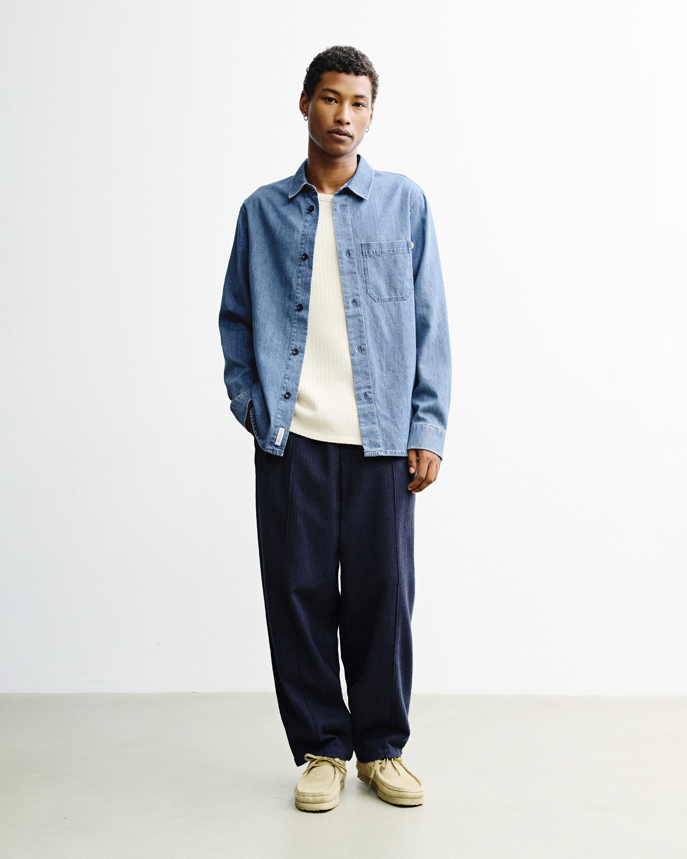 Casual Shirt - Blue Denim FW26