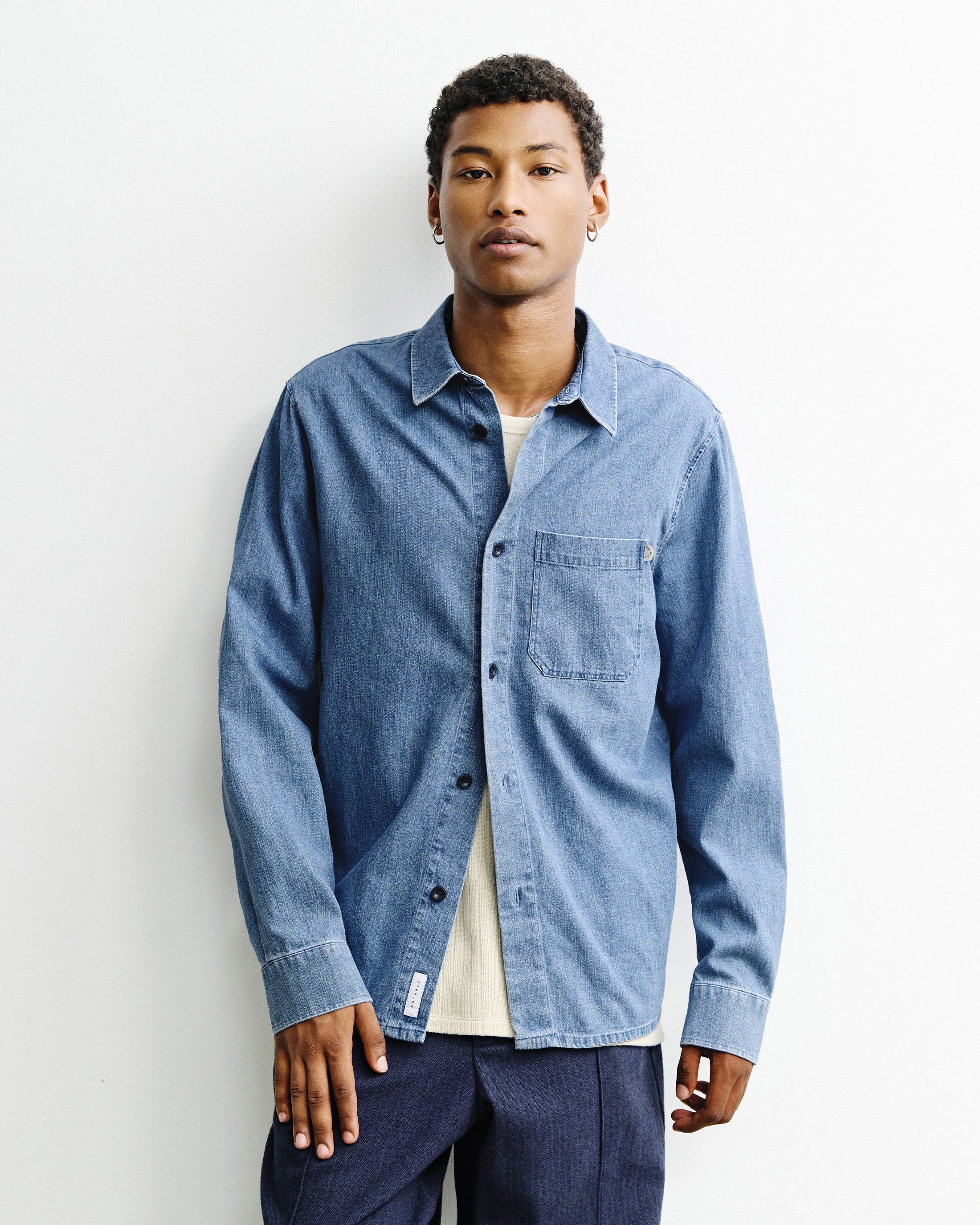 Casual Shirt - Blue Denim FW26