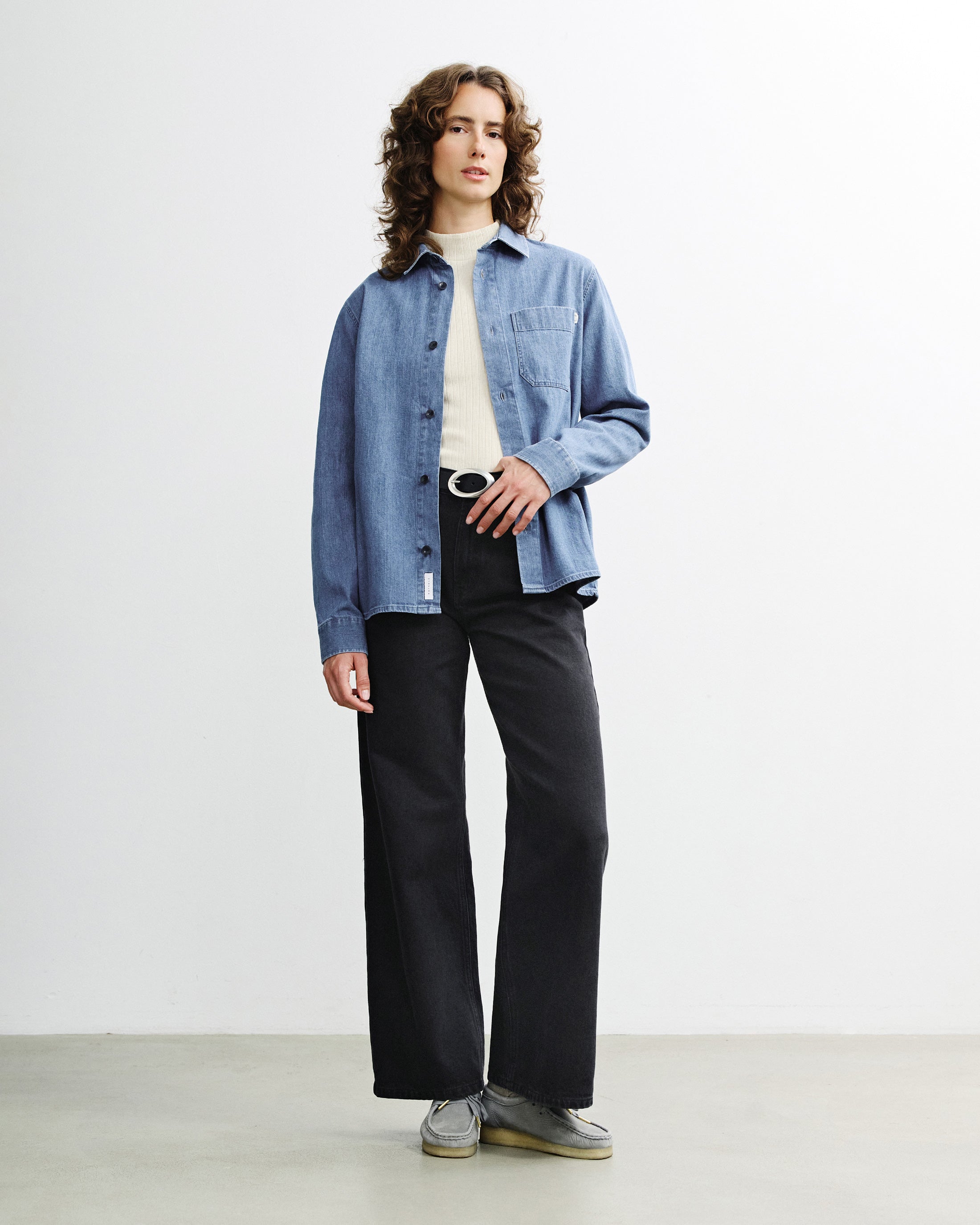 Casual Shirt - Blue Denim FW26