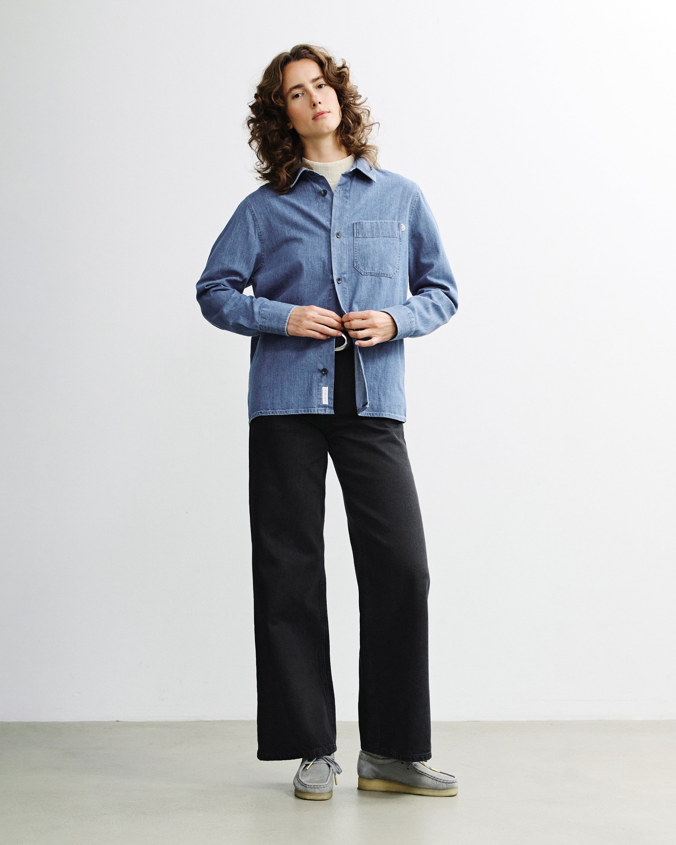 Casual Shirt - Blue Denim FW26
