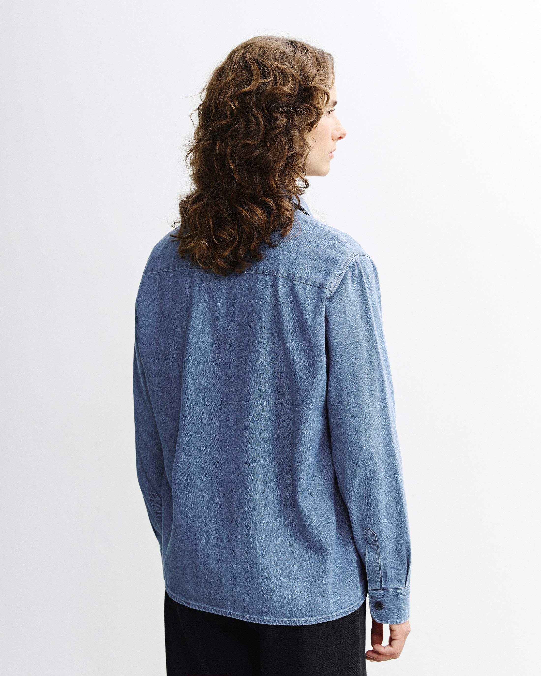Casual Shirt - Blue Denim FW26