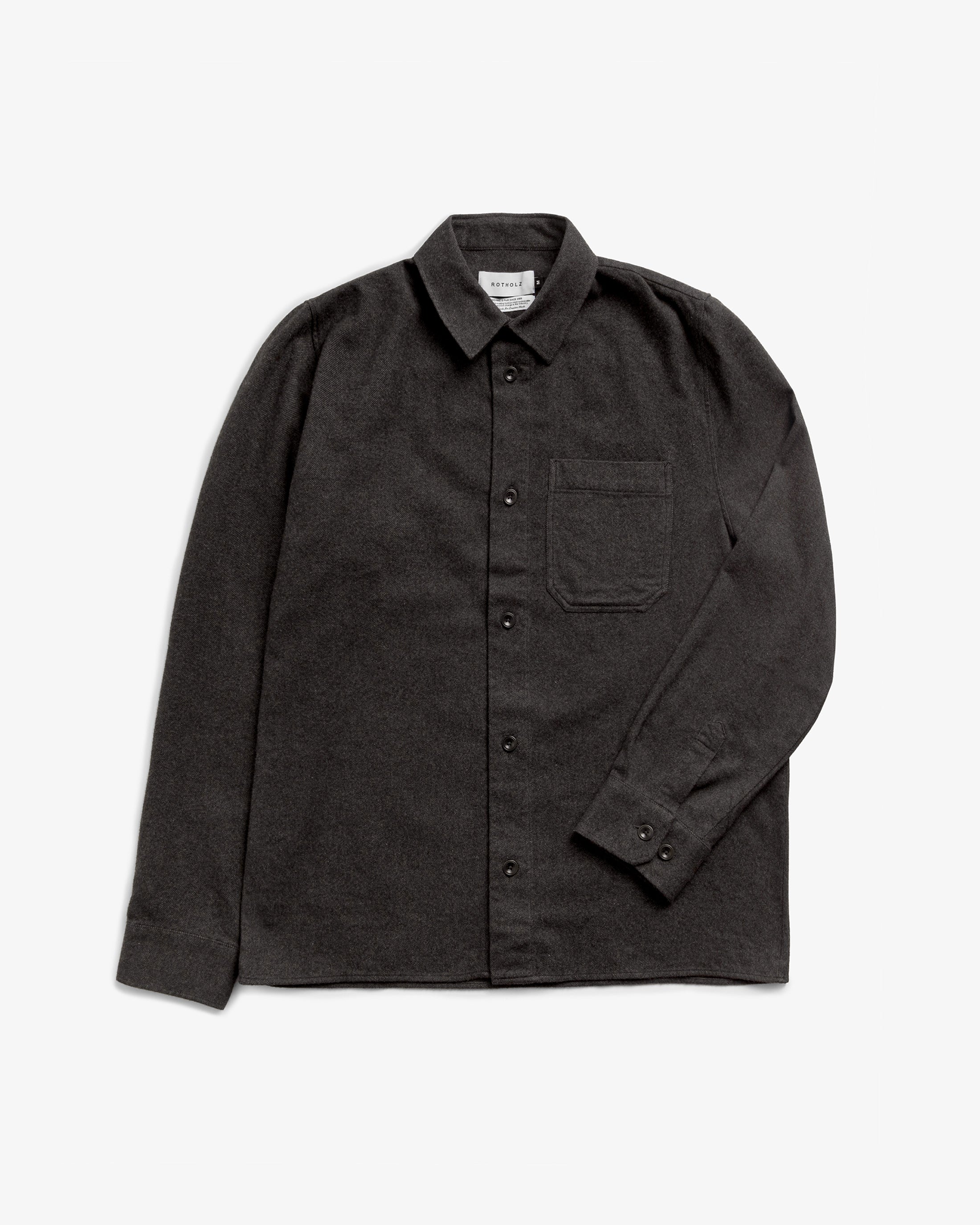 Flannel Shirt Organic Cotton - Brown