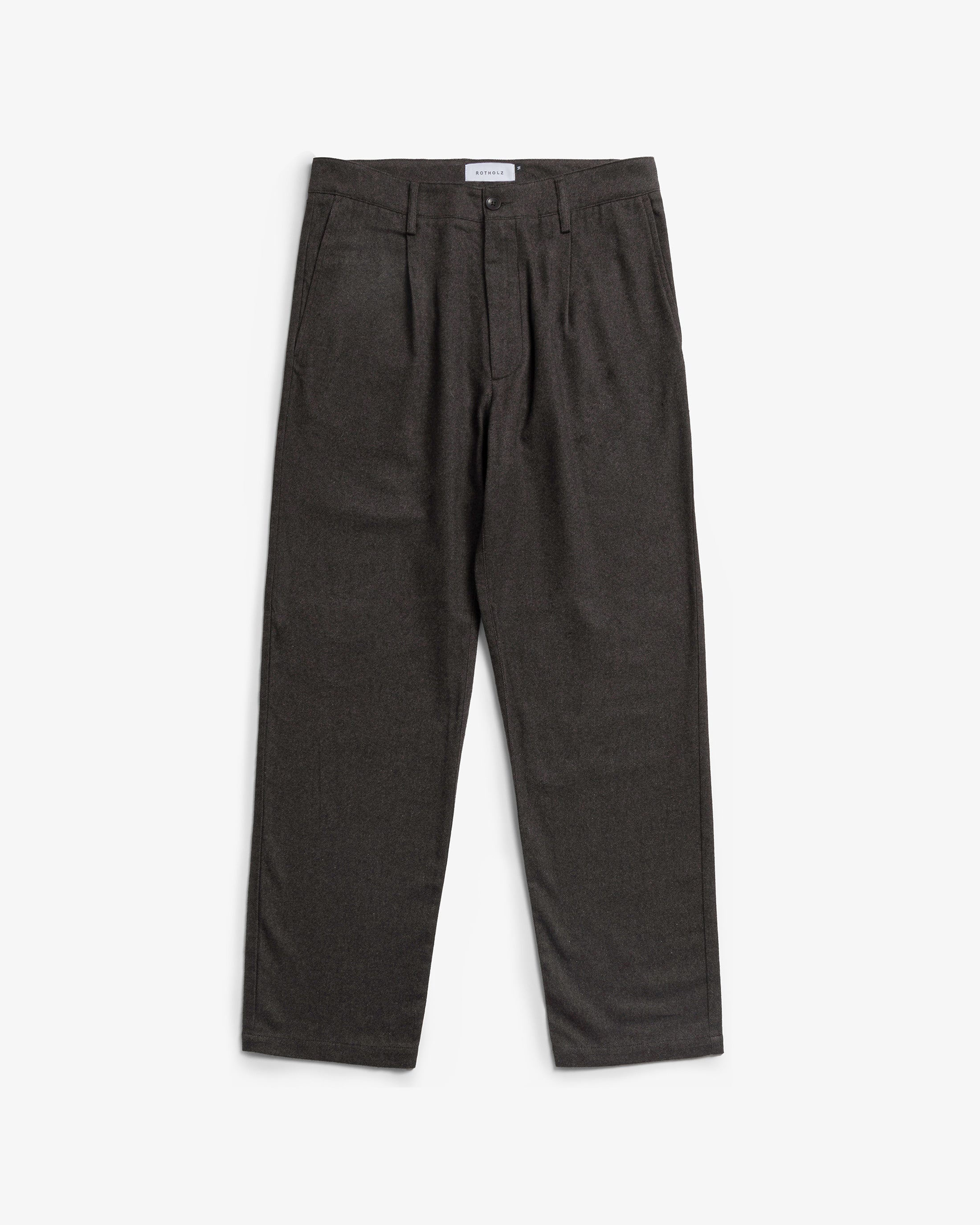 Everyday Flannel Trousers Organic Cotton - Brown
