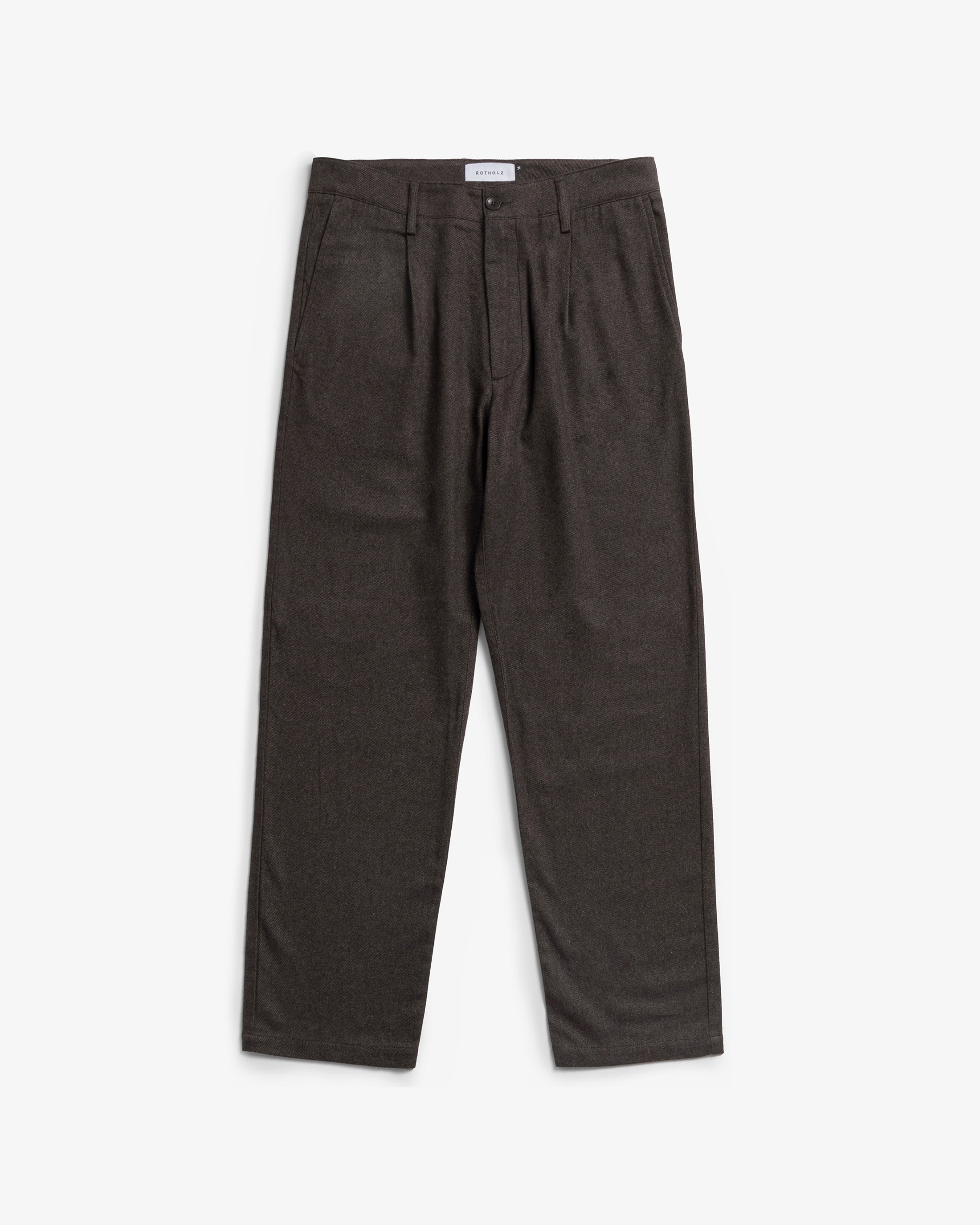 Everyday Flannel Trousers Organic Cotton - Brown