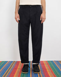 Flanell Hose Bio Baumwolle - Schwarz