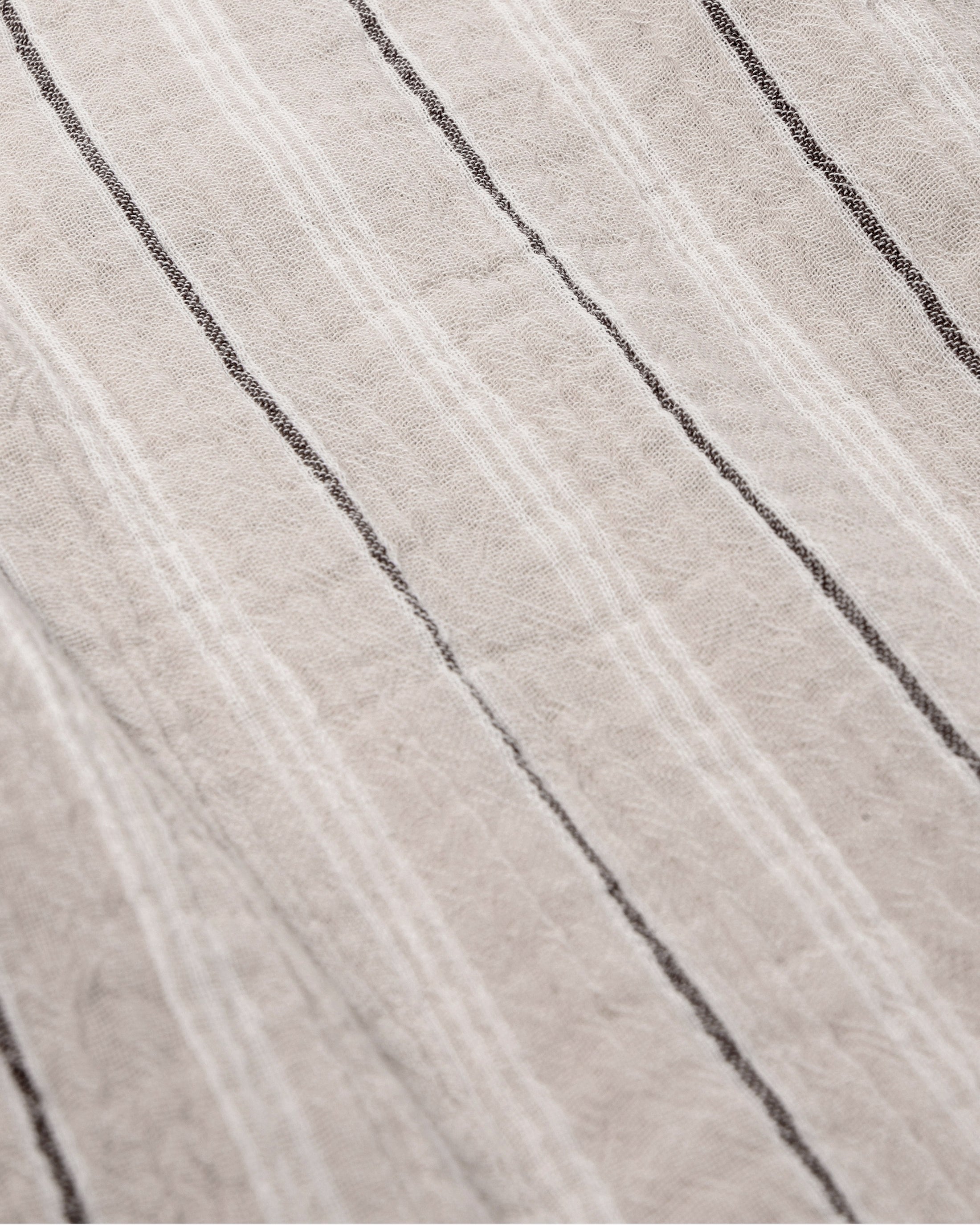 Leichte Schlaghose Bio Baumwolle - Sand Gestreift