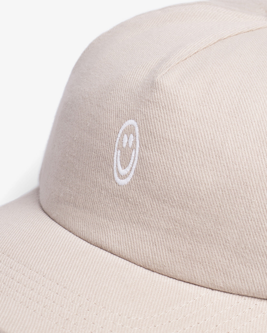 Smiling Floppy Cap Organic Cotton - Sand