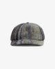 Floppy Cap Bio-Wolle - Grau Gestreift