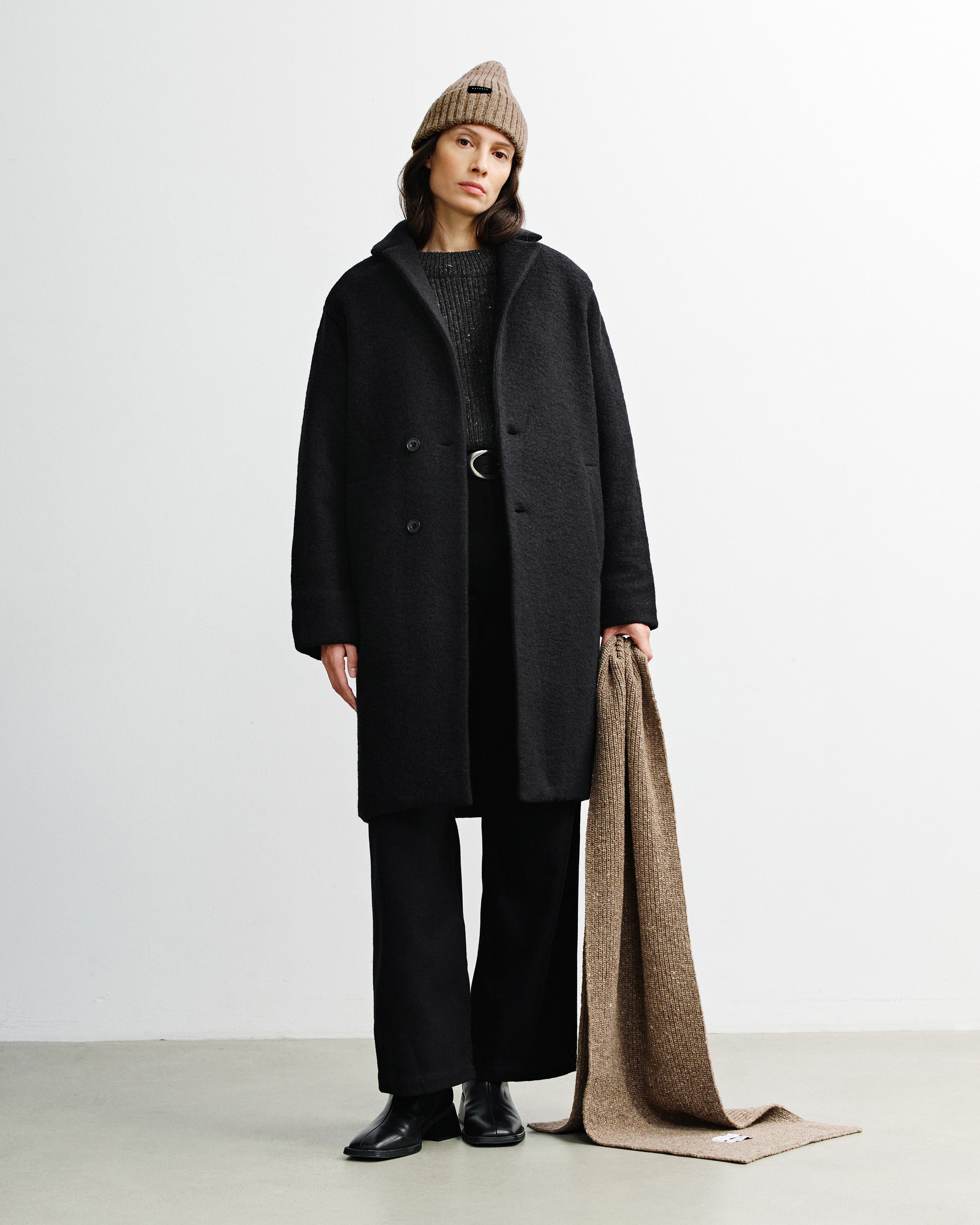 Formal Coat - True Black FW26