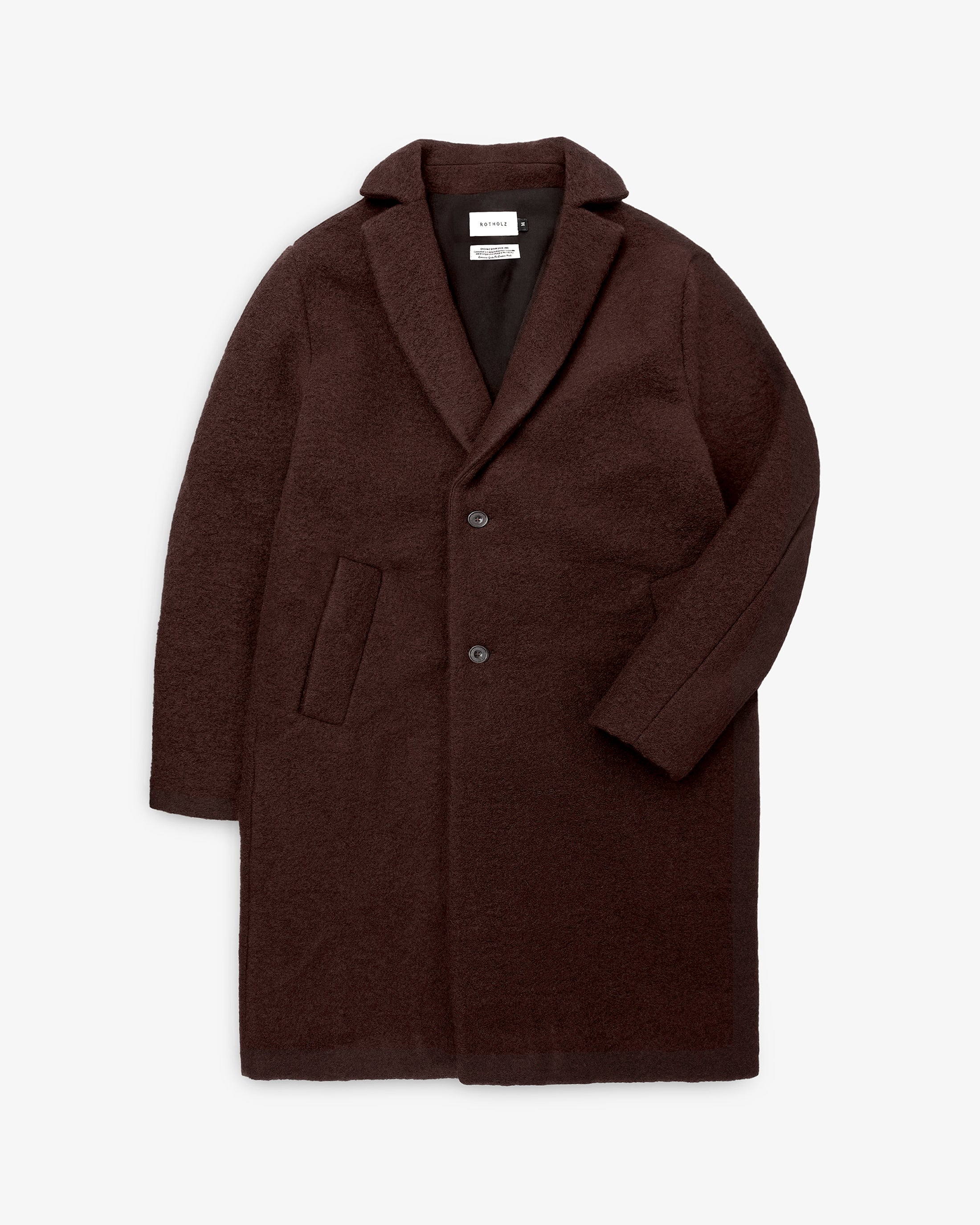 Formal Coat - Rosewood Brown FW26