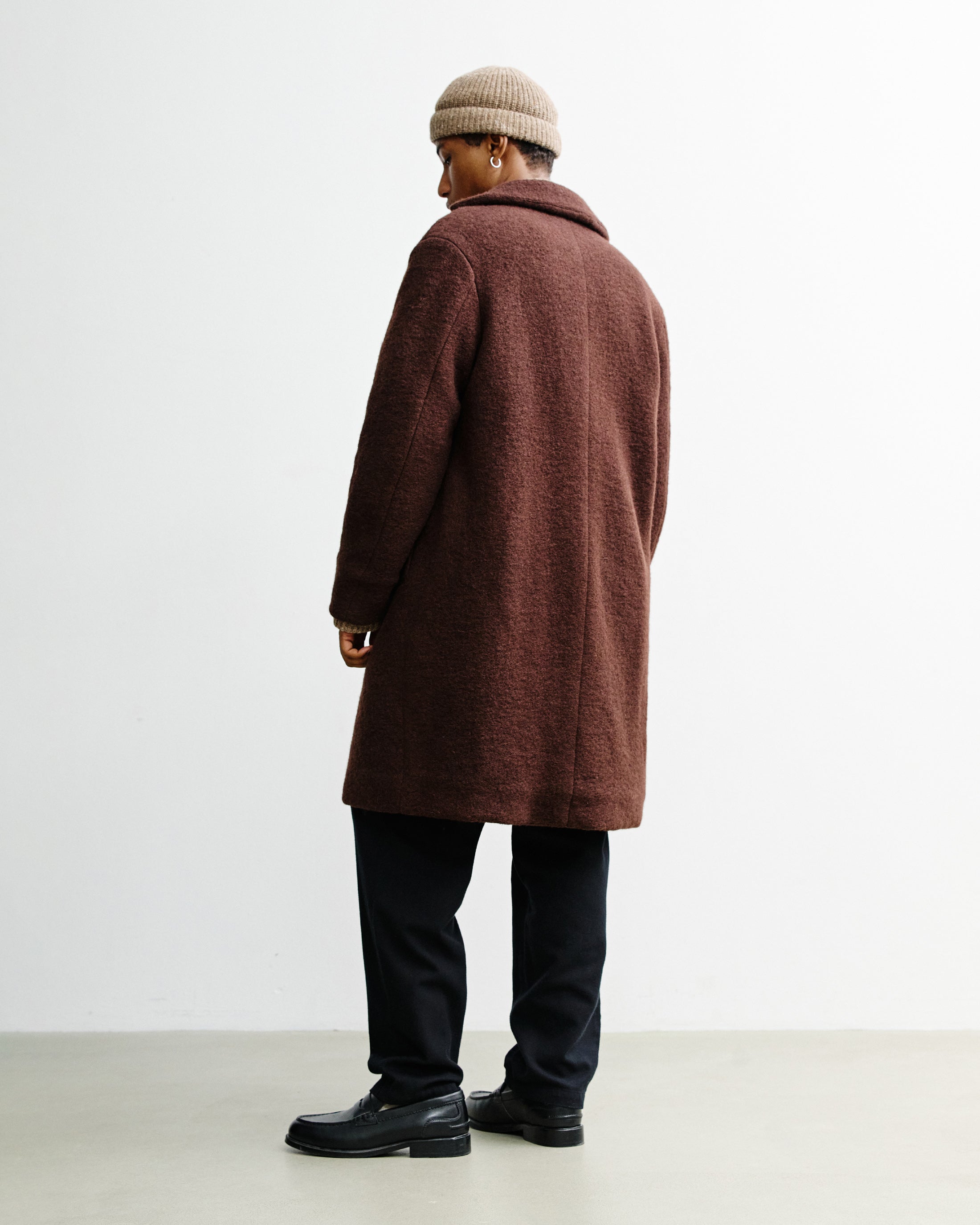Formal Coat - Rosewood Brown FW26