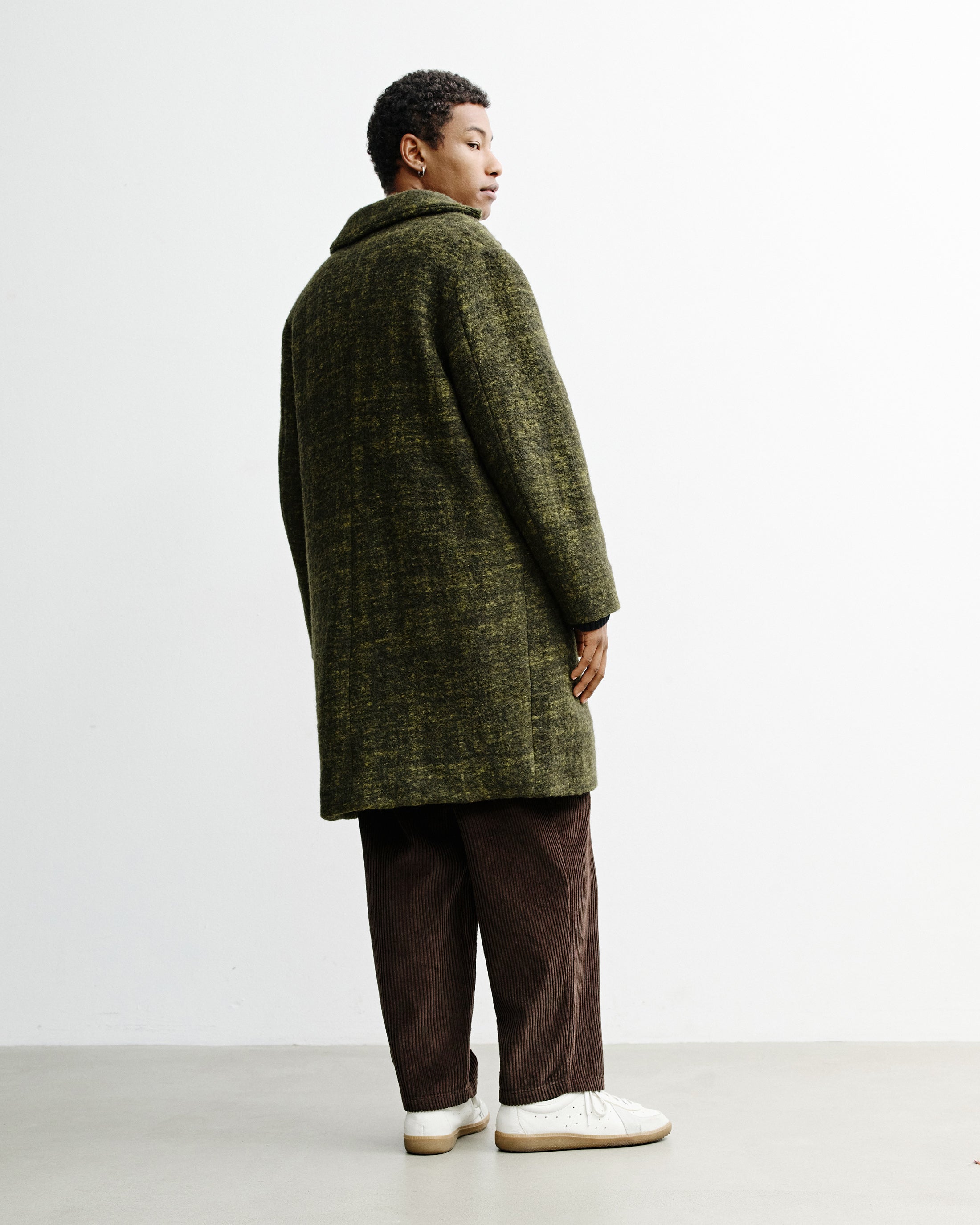 Formal Coat - Speckled Green FW26
