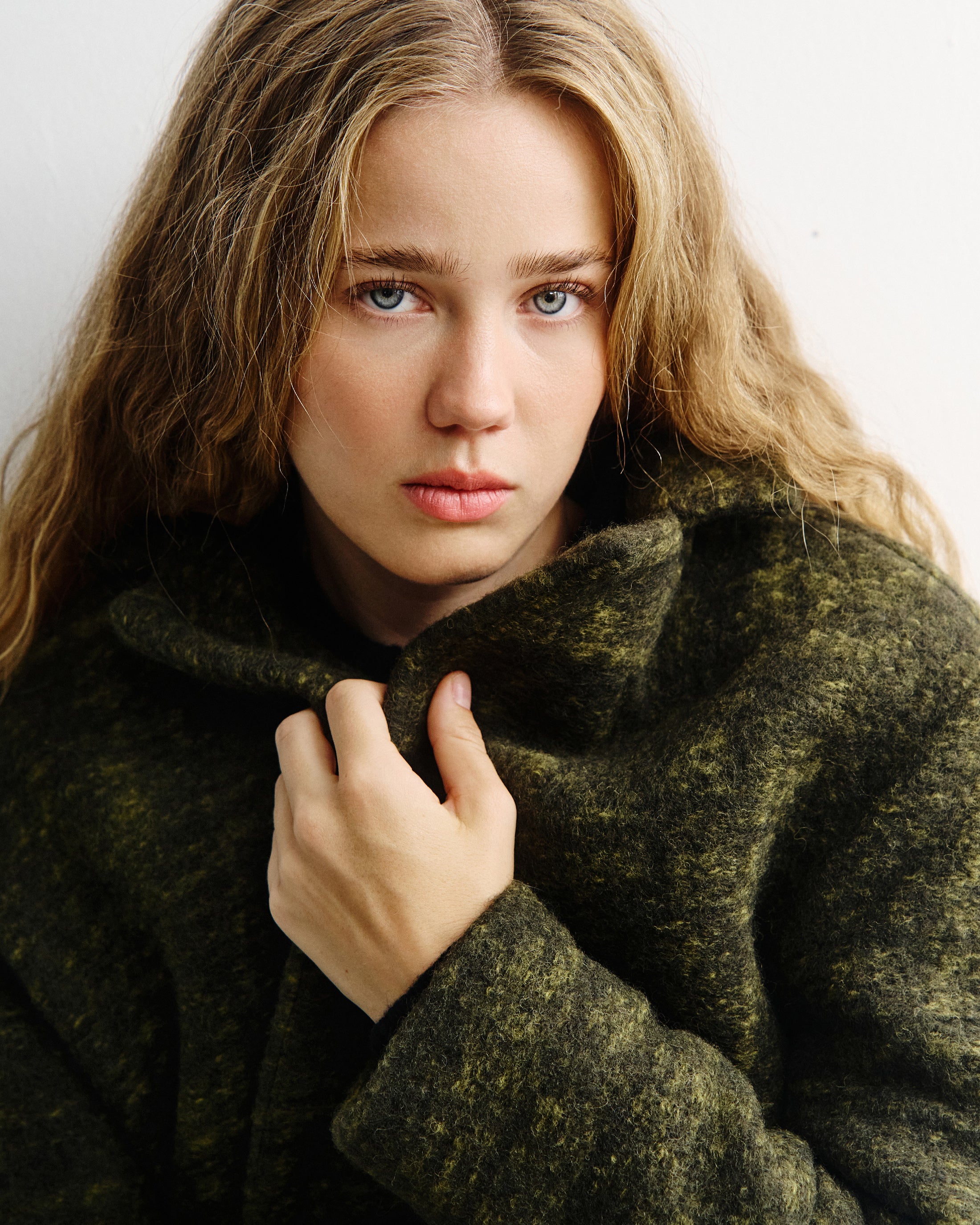 Formal Coat - Speckled Green FW26