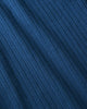 Schweres Mockneck Longsleeve Bio Baumwolle - Royalblau