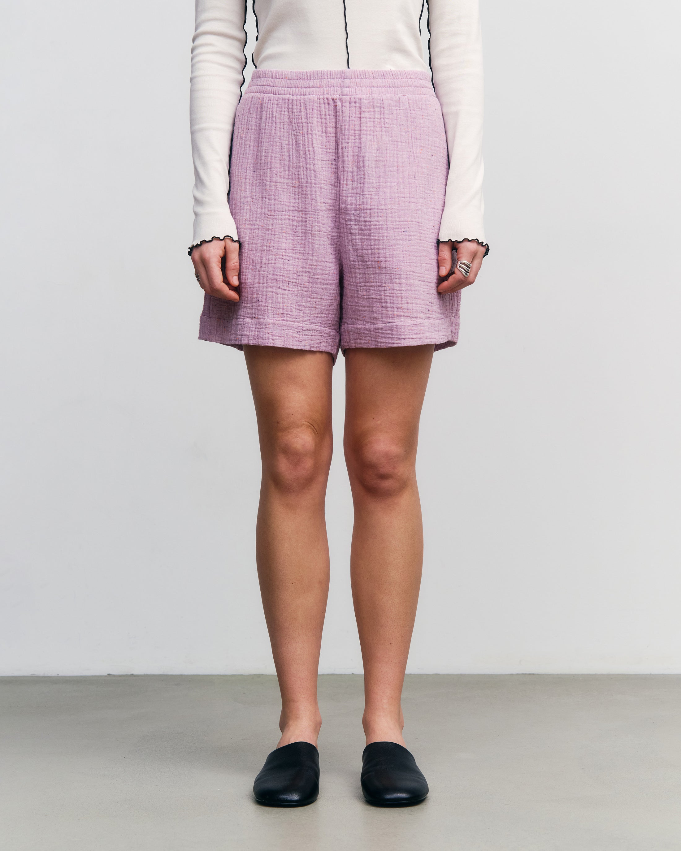 Women's Shorts Organic Cotton - Pink Mist