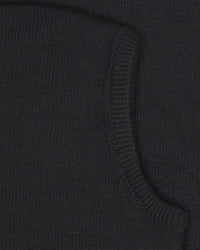 Balaclava Merinowolle - Schwarz