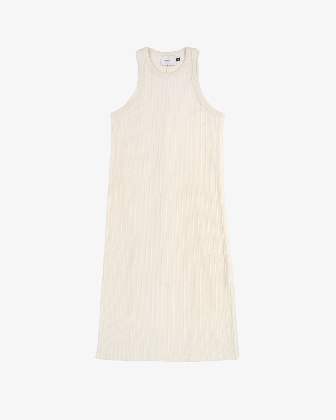 Knit dress organic cotton - Cream