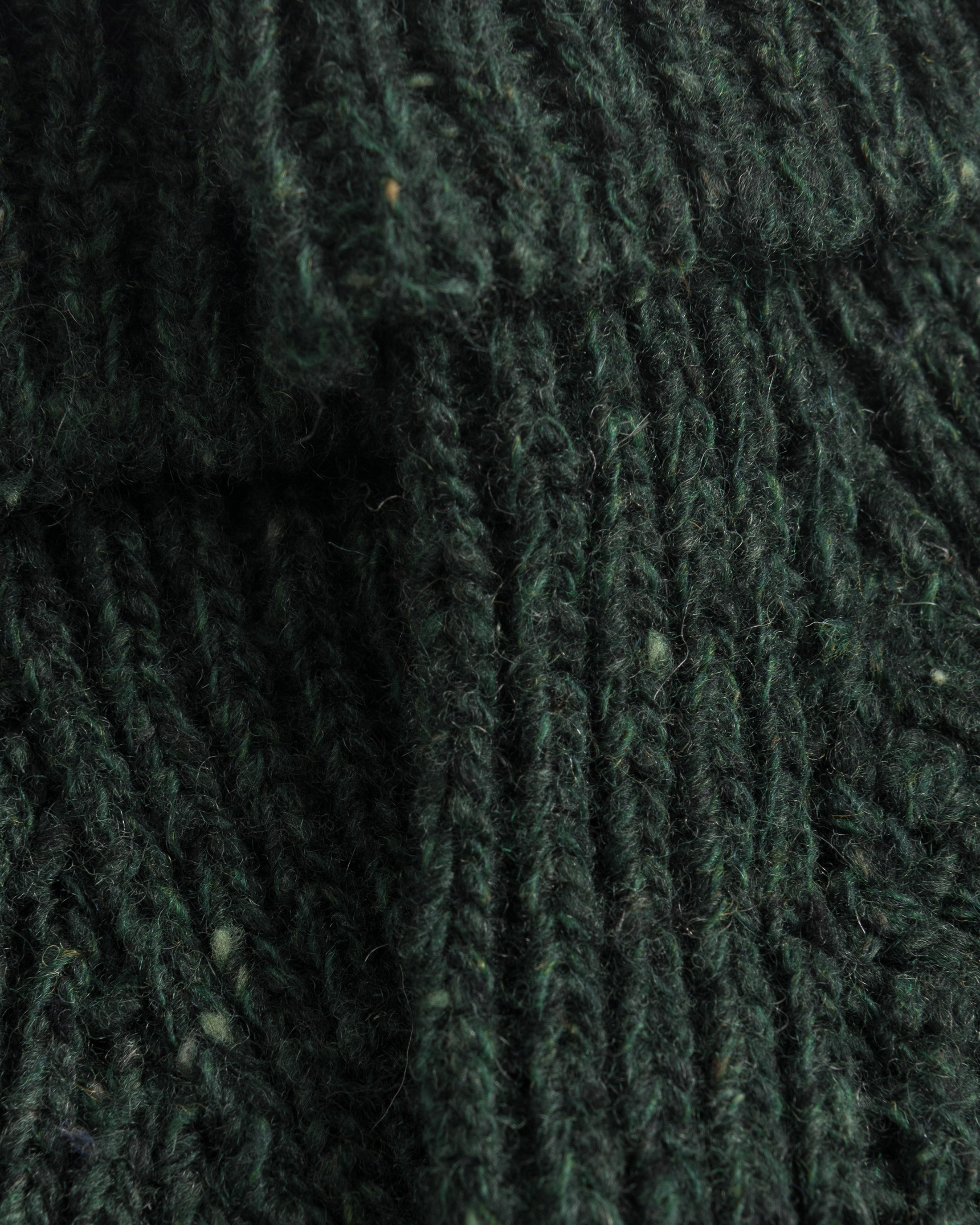 Knitted Mittens - Speckled Green FW26