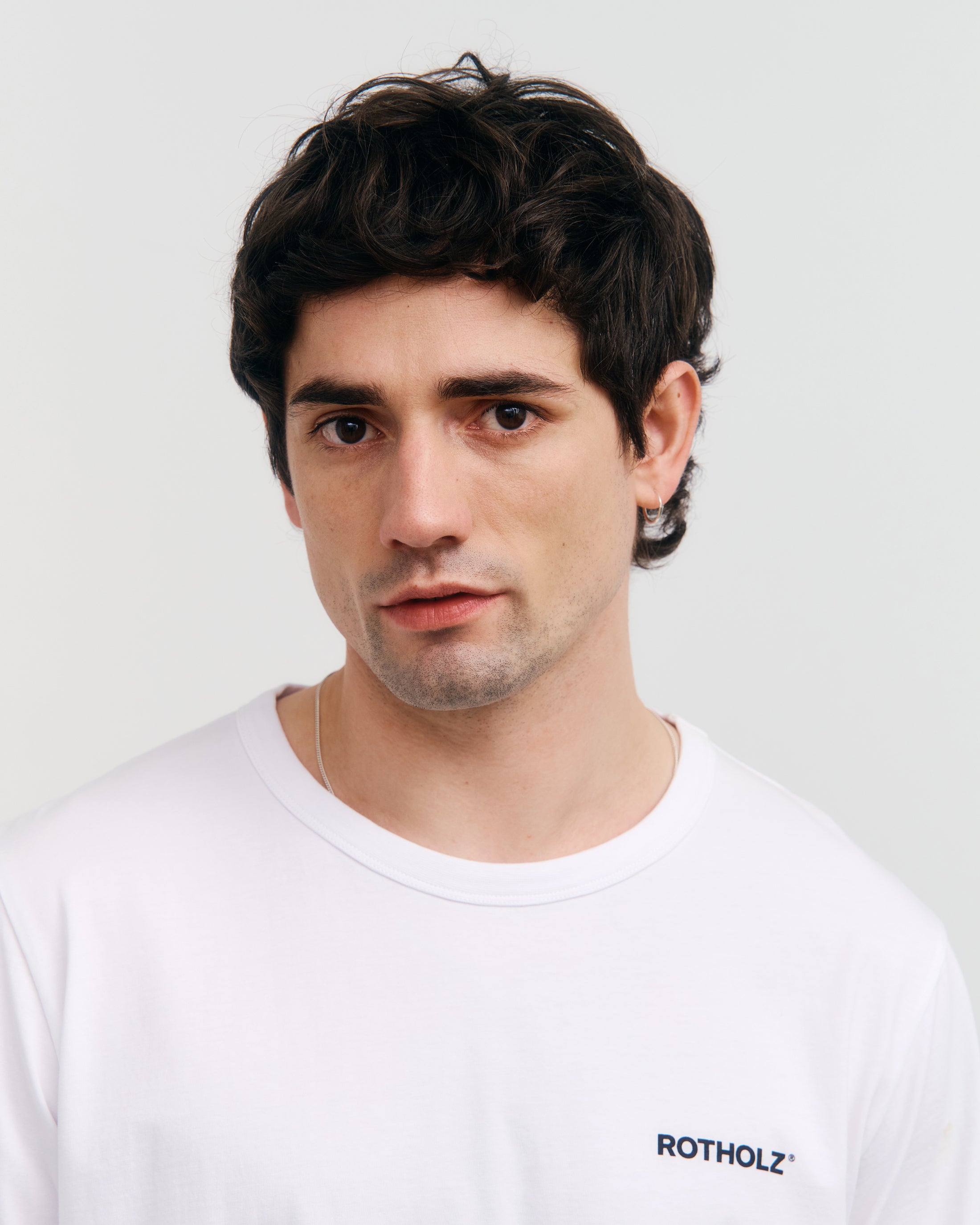 Lemon Print T-Shirt Organic Cotton - White