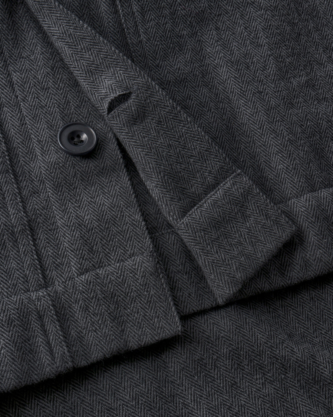 Lightweight jacket made from organic cotton - Herringbone Grey