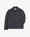 Leichte Jacke Bio Baumwolle - Herringbone Grau