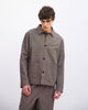 Leichte Jacke Bio Baumwolle - Canvas Braun